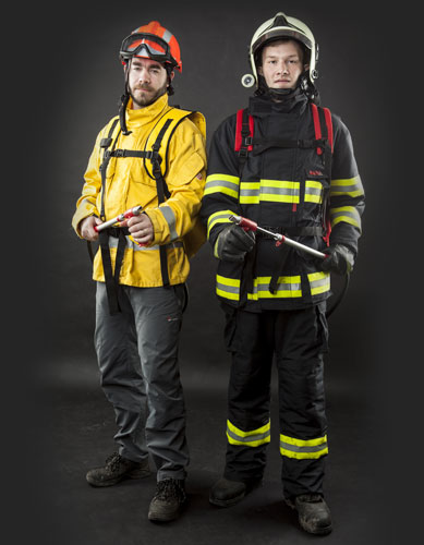 Lestech firefighting backpacks